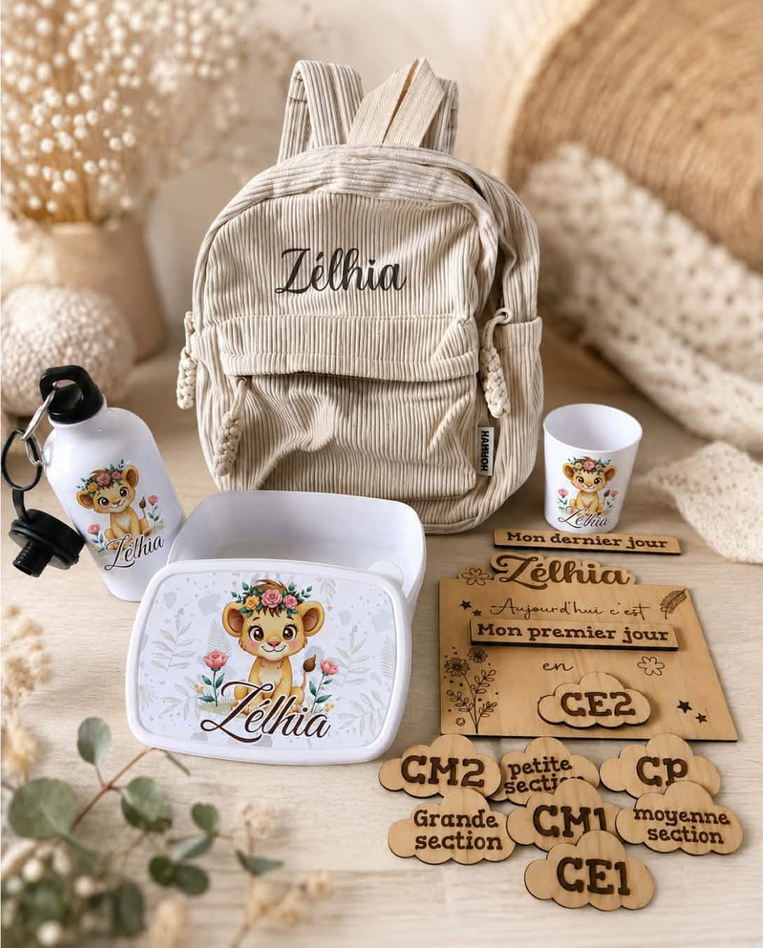 Kit complet de rentrée scolaire/crèche/nounou ..
