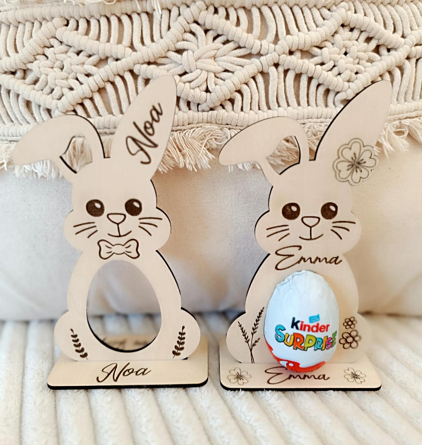 Porte oeuf kinder pâques