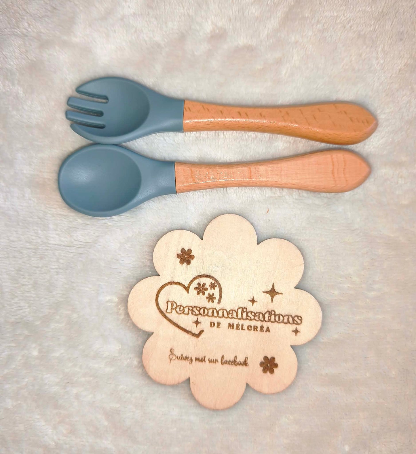 Couverts bébé en bois
