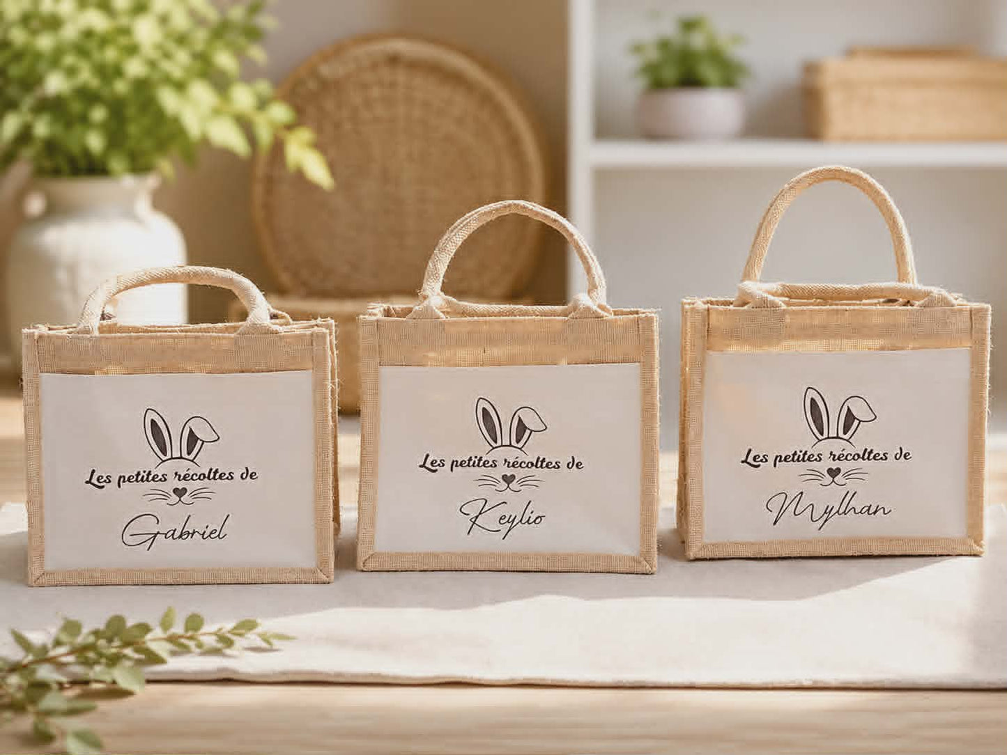 Sac en toile de jute - petit format