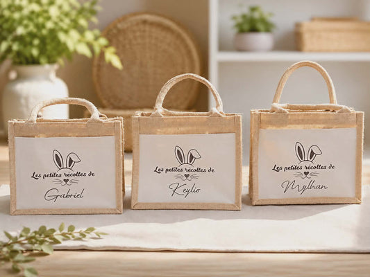 Sac en toile de jute - petit format