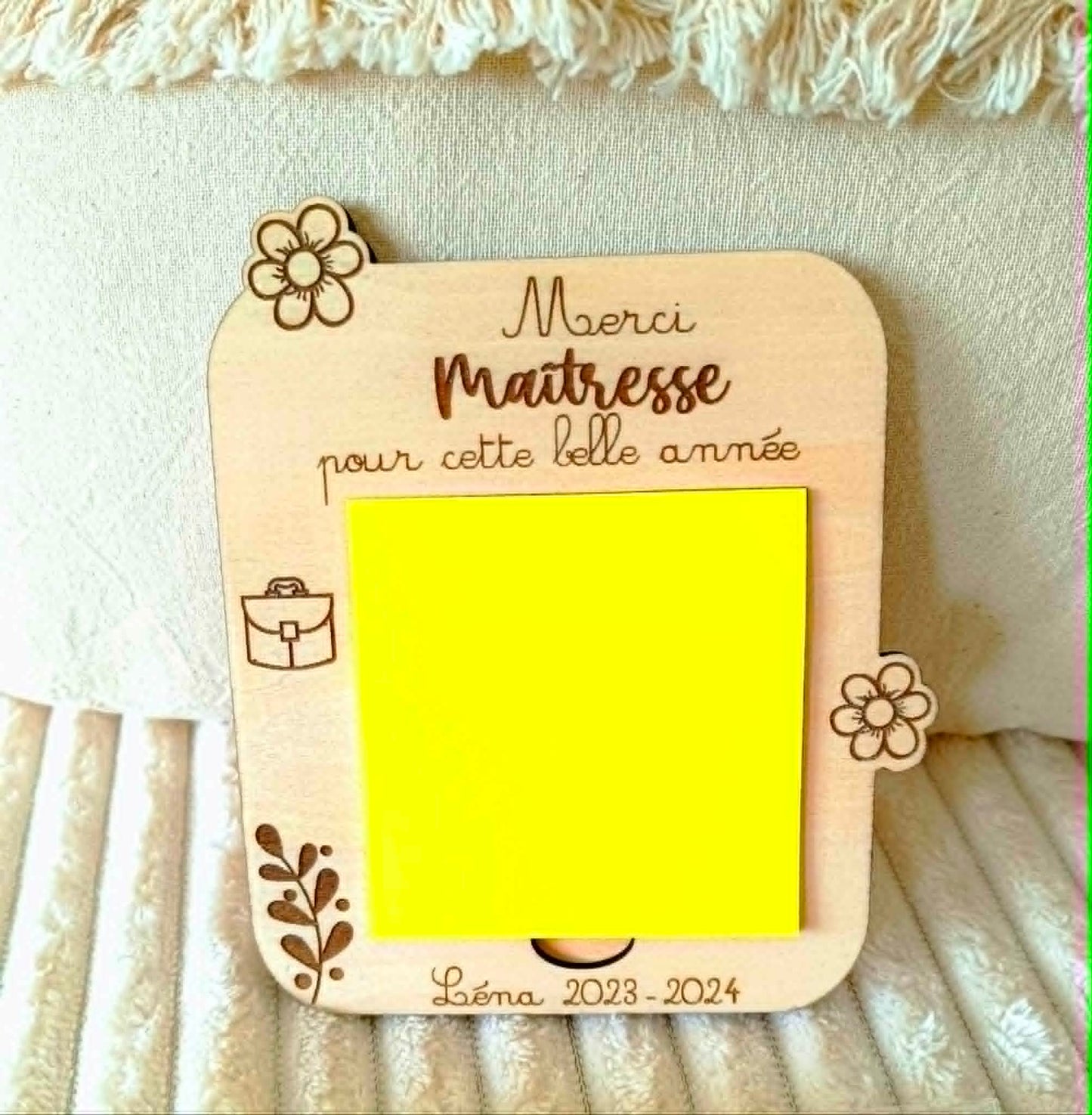 Bloc post-it personnalisé
