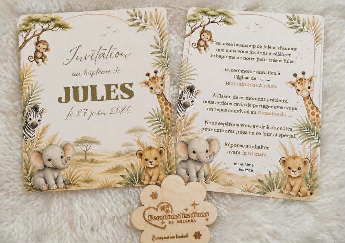Faire-part / invitations