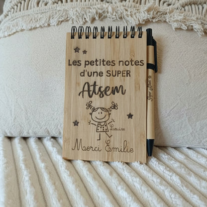 Bloc note personnalisé