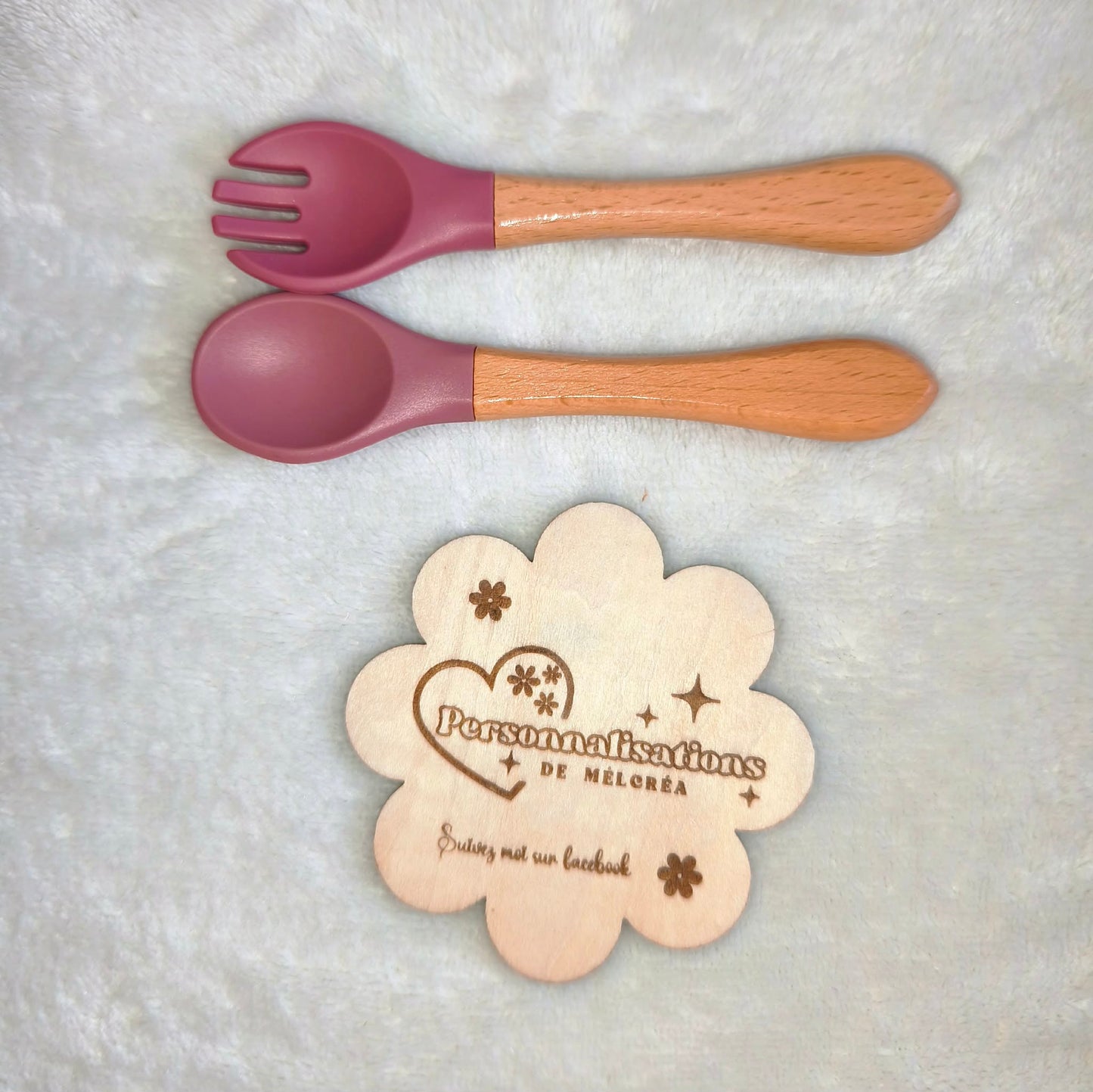 Couverts bébé en bois