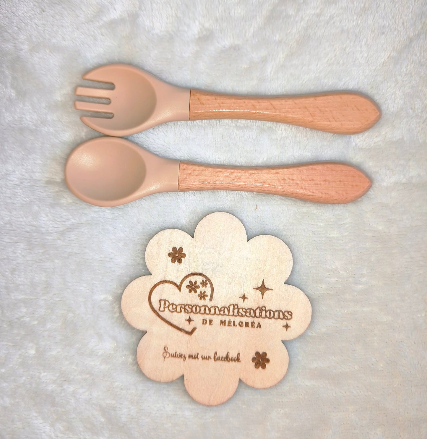 Couverts bébé en bois