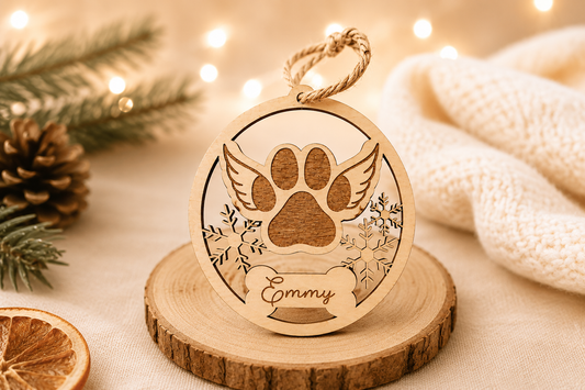 Boule de Noël animaux