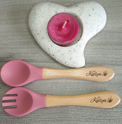 Couverts bébé en bois