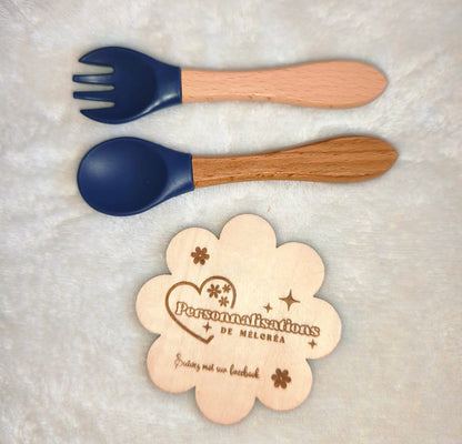 Couverts bébé en bois