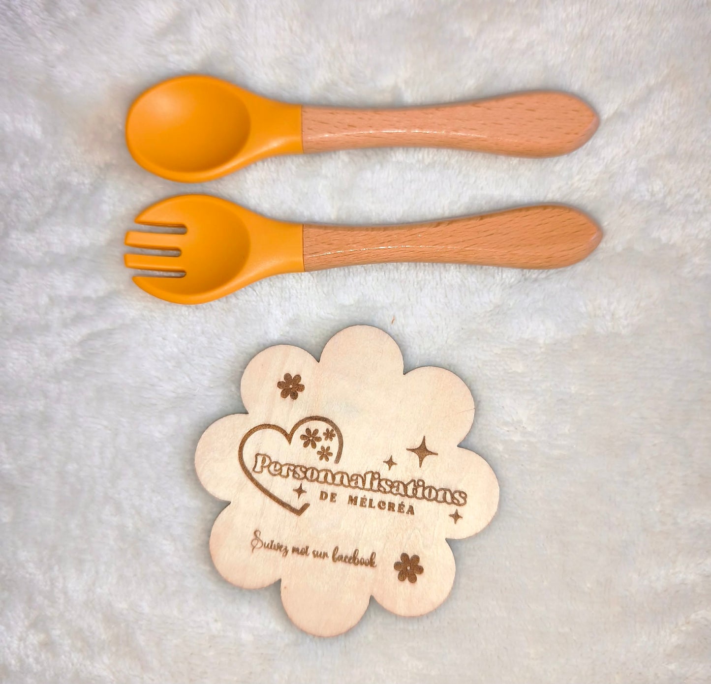 Couverts bébé en bois