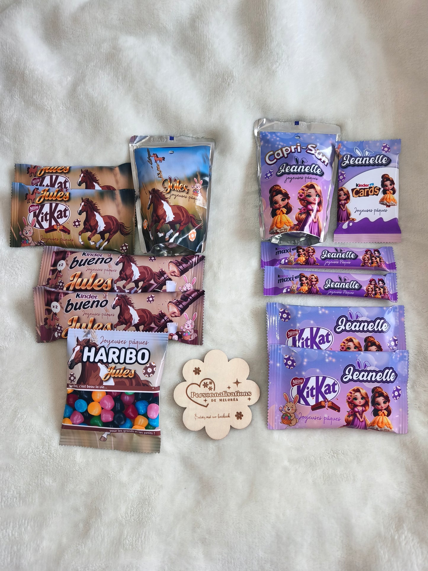 Gourmandises personnalisées
