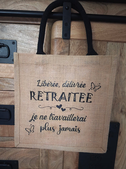 Sac en toile de jute - Medium